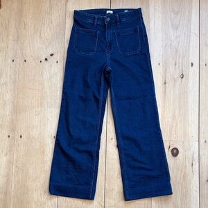 Faherty Wide-Leg Jeans